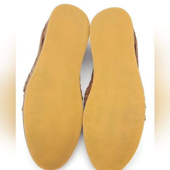 Nisolo Huarache Slip On Men’s Tobacco Leather Sandal Shoes Size 12.5 main image 8